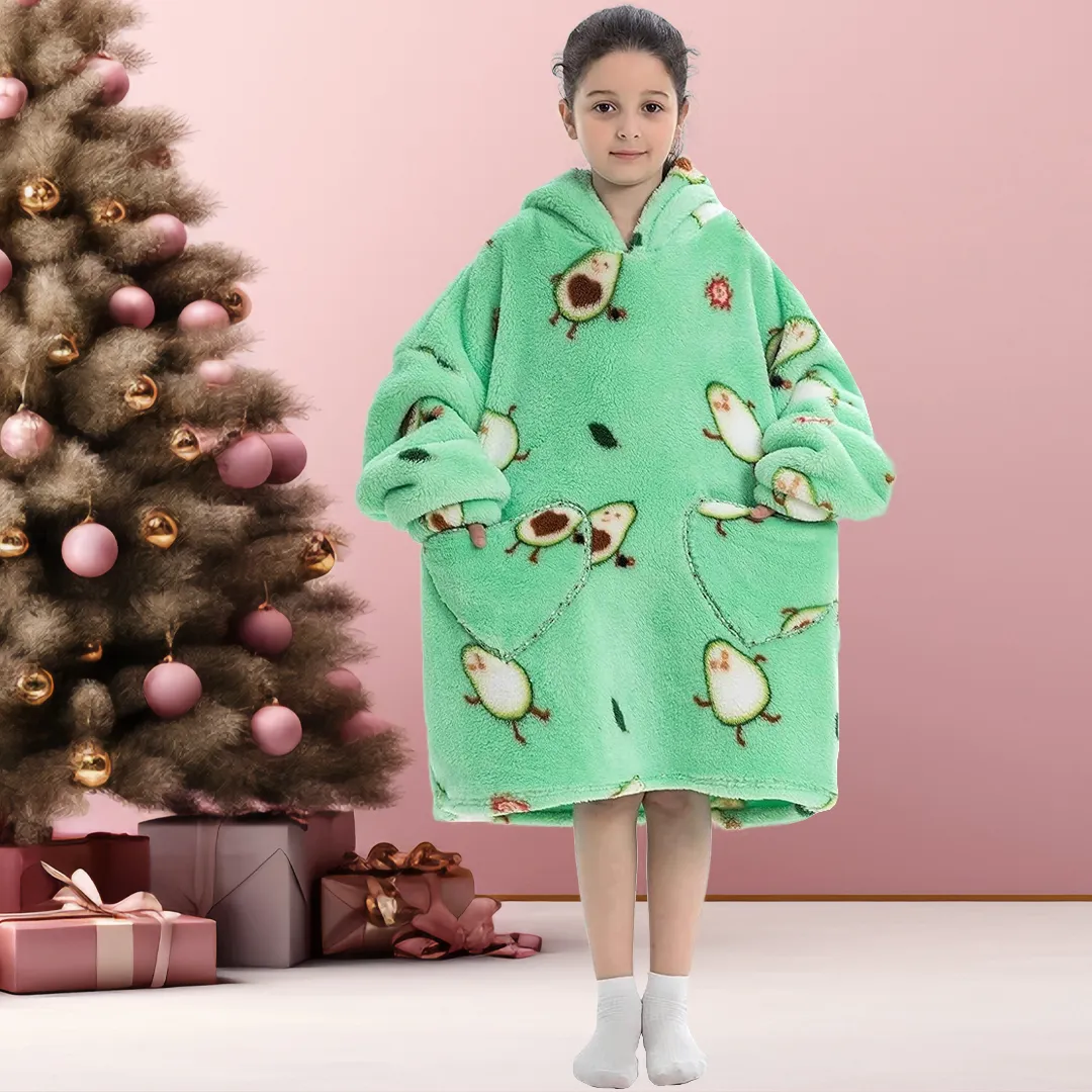 Adorable Kids Blanket Hoodie
