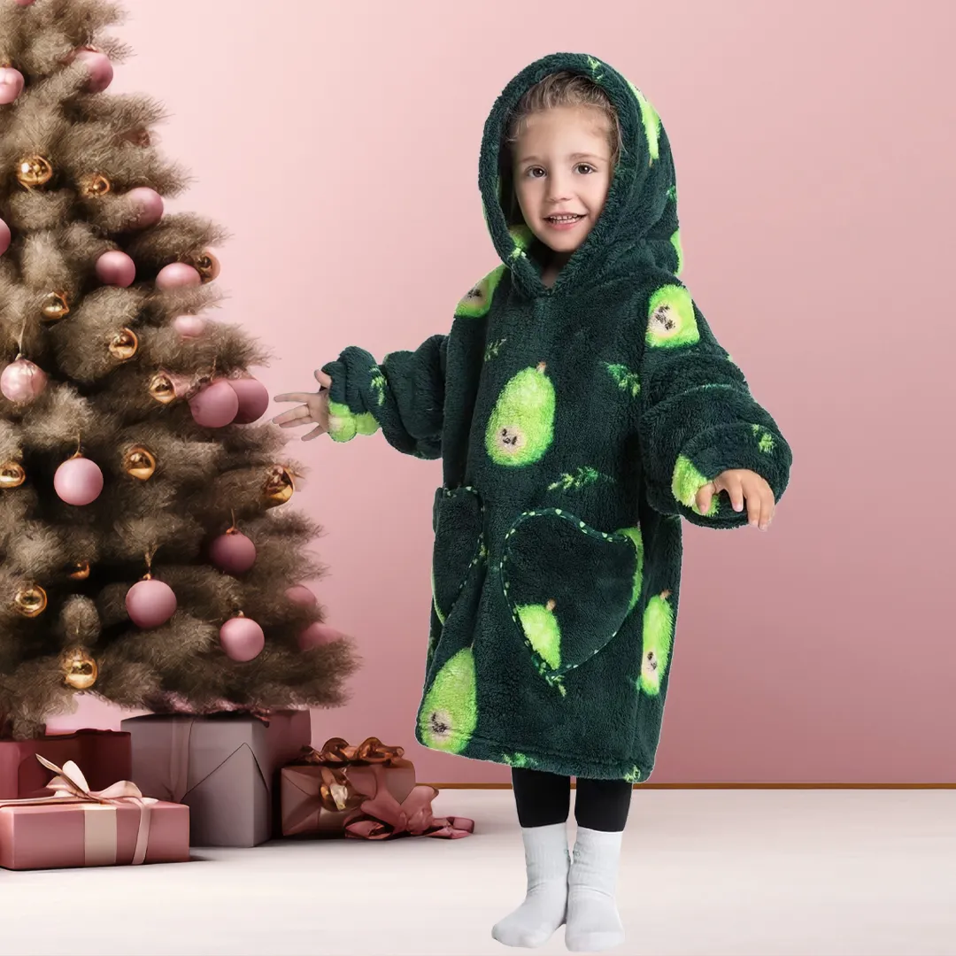 Adorable Kids Blanket Hoodie