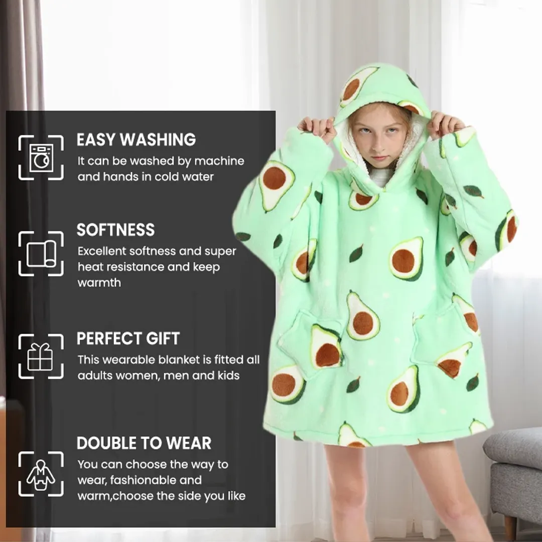 Adorable Kids Blanket Hoodie