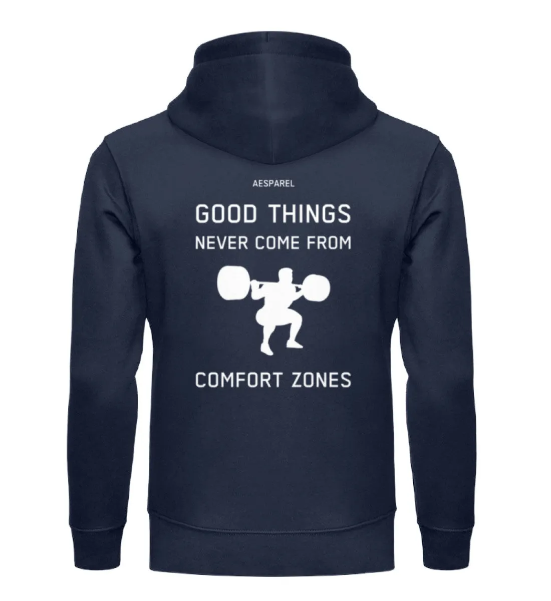 MEN'S HOODIE "NO COMFORT ZONES"