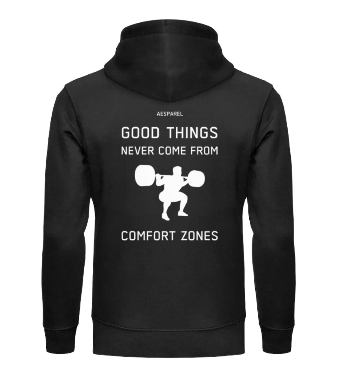 MEN'S HOODIE "NO COMFORT ZONES"