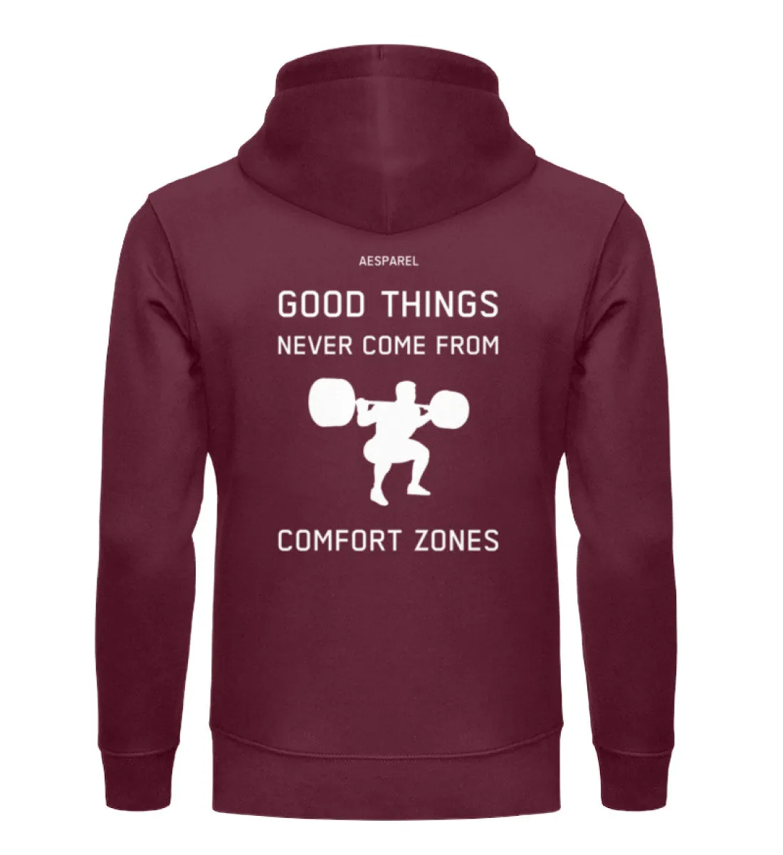 MEN'S HOODIE "NO COMFORT ZONES"