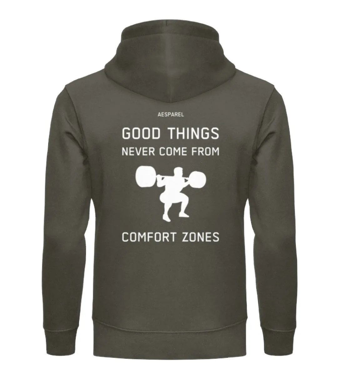 MEN'S HOODIE "NO COMFORT ZONES"
