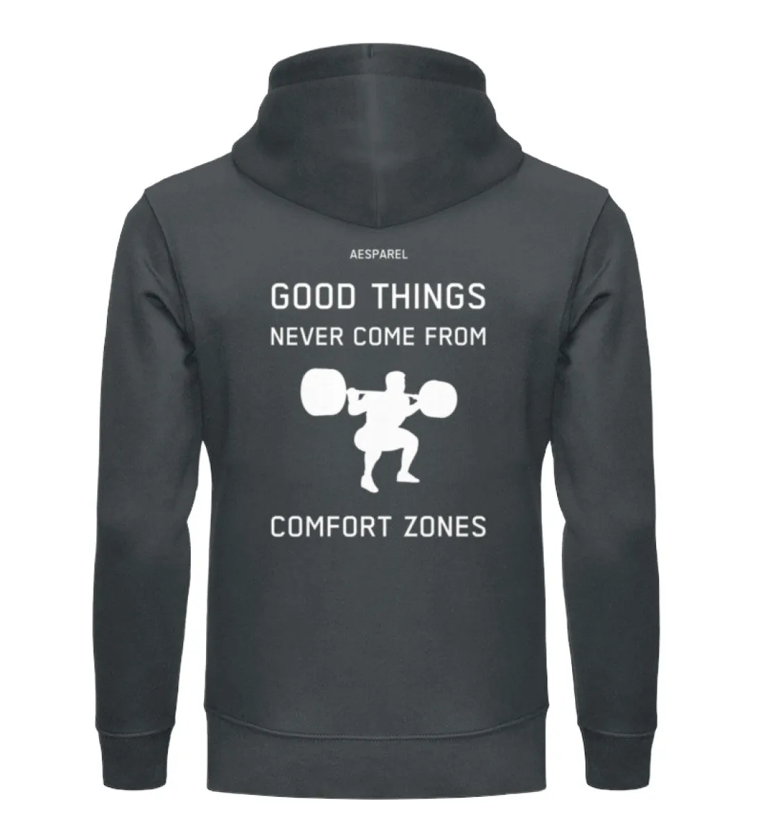 MEN'S HOODIE "NO COMFORT ZONES"